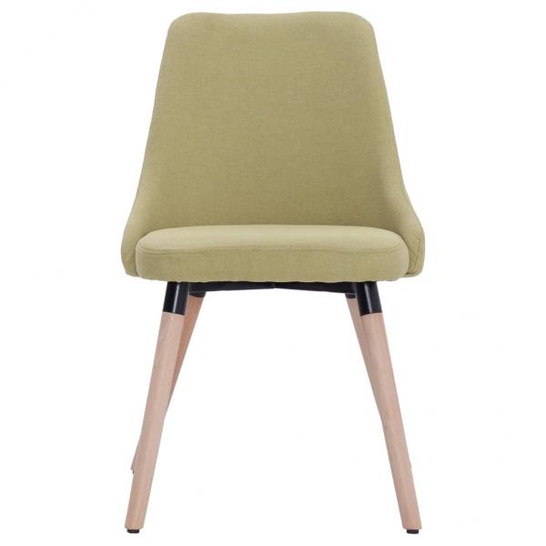 Esszimmerstühle 2 Stück Grün Stoff | Esszimmerstühle | Esszimmer